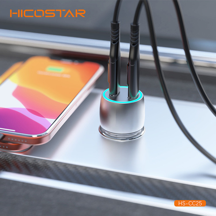 شارژر فندکی 40 وات هایکواستار مدل HS-CC25